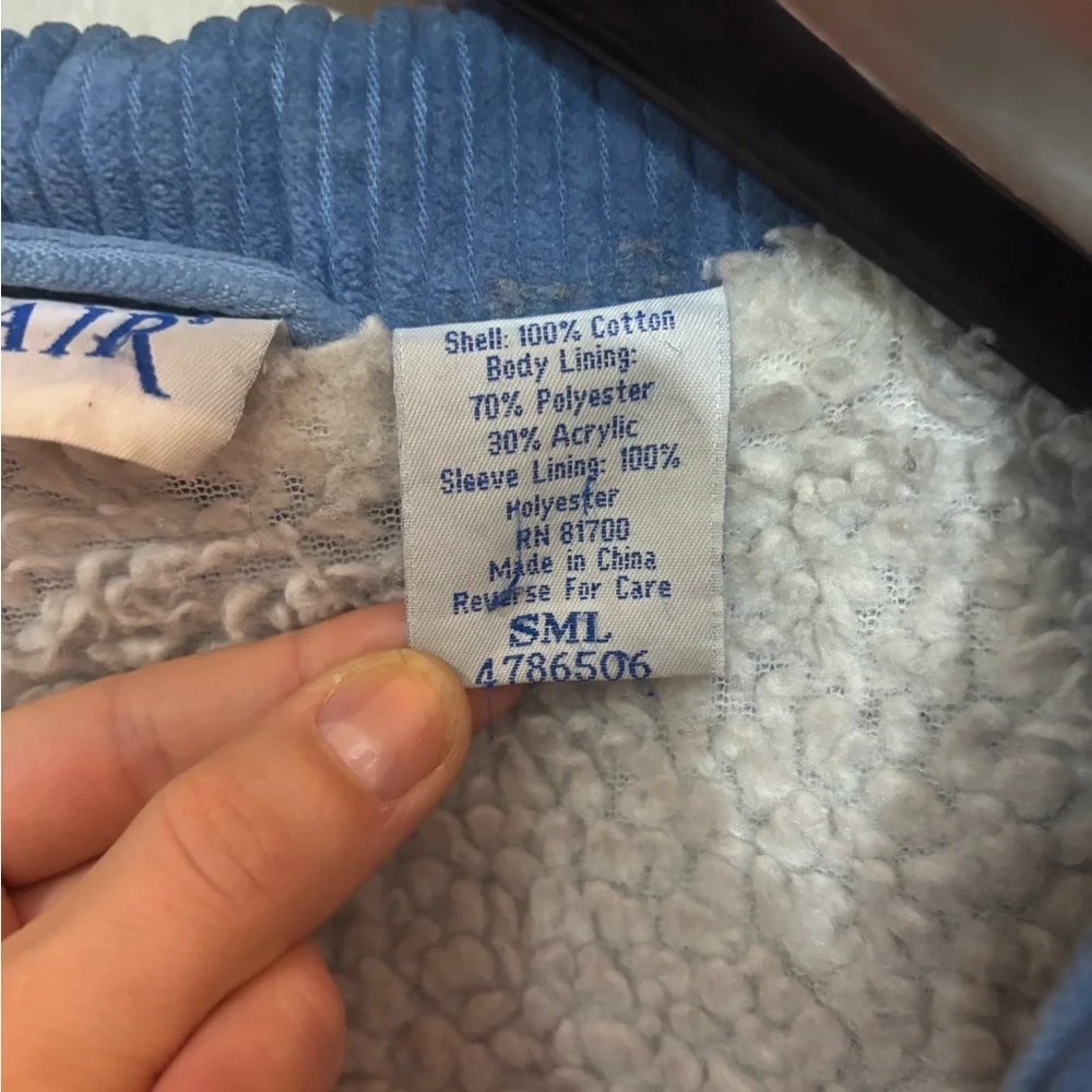 Blair Blue and Gray Sherpa Jacket - Picture 6 of 6